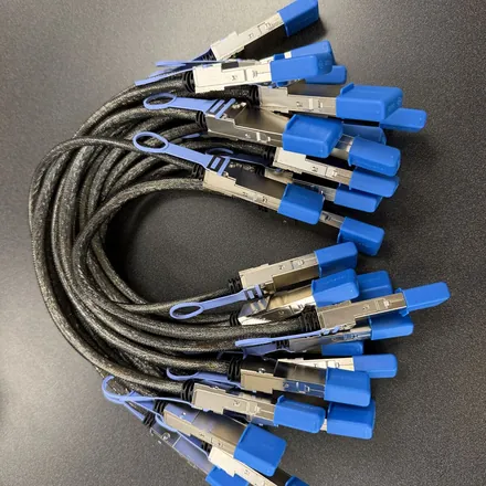 0.5m QSFP112 400G DAC cluster cable for NVIDIA DGX Spark and GB10 workstations