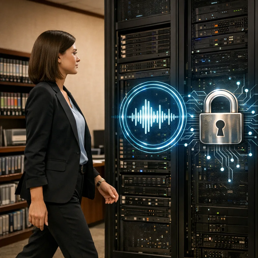 Zero Trust for AI Agents Handling Healthcare Call Recordings