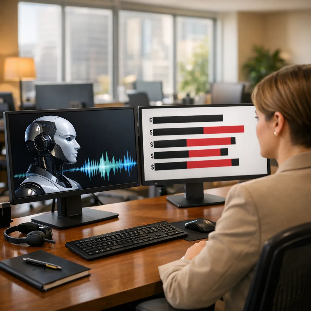 AI Voice Bot QA with Real-Time PCI Redaction Checks