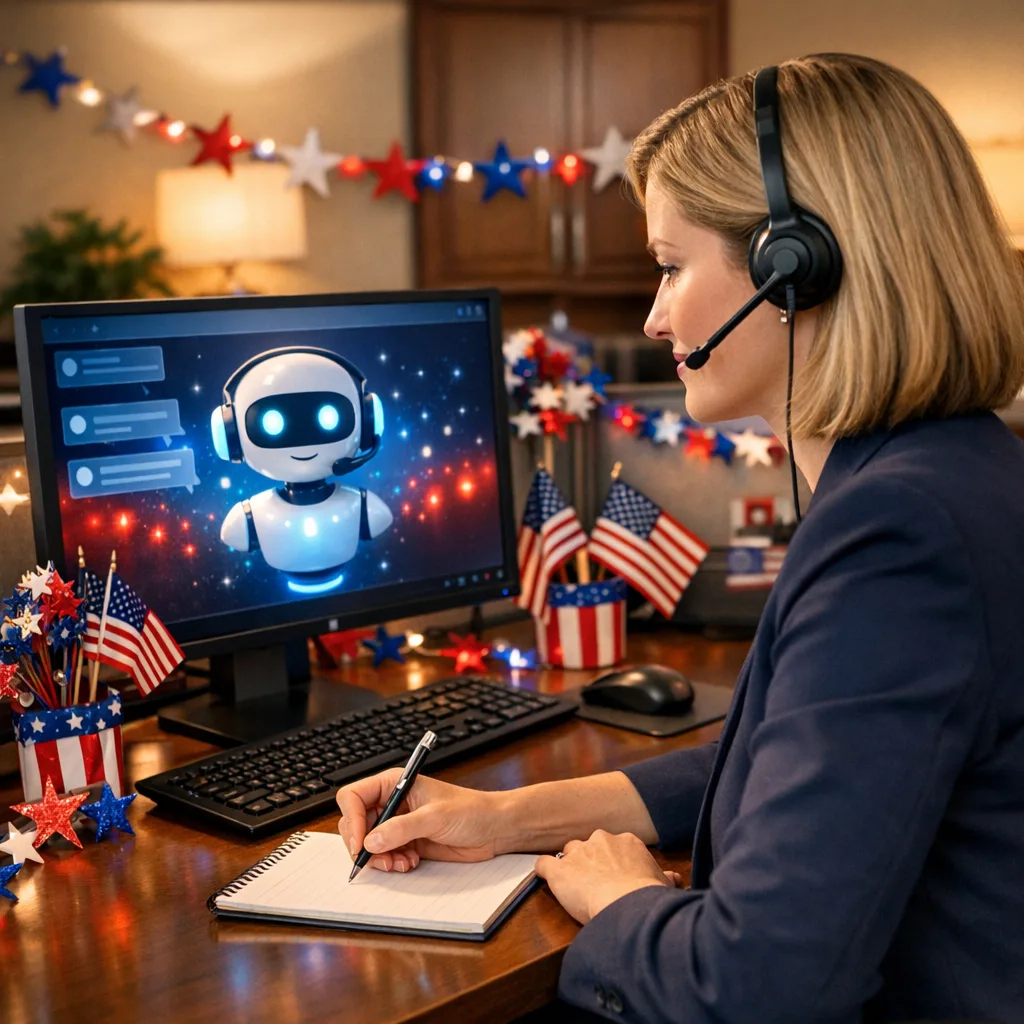 Independence Day Customer Service AI Drills for Calm