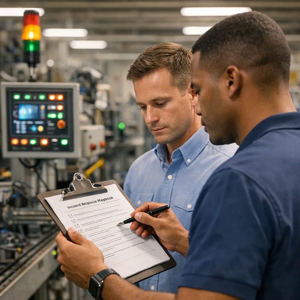 Incident Response Playbook for Manufacturing IoT After