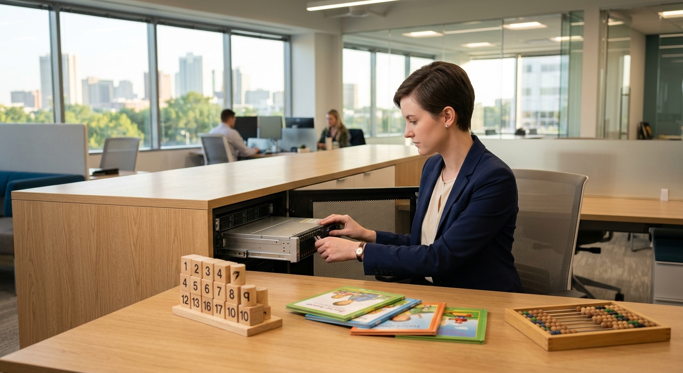 What happens when an LLM never sees material beyond fifth grade?